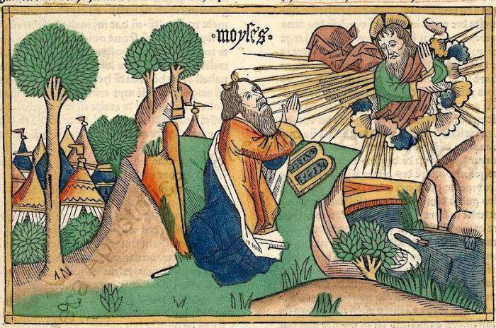 Arta medievala   Moise