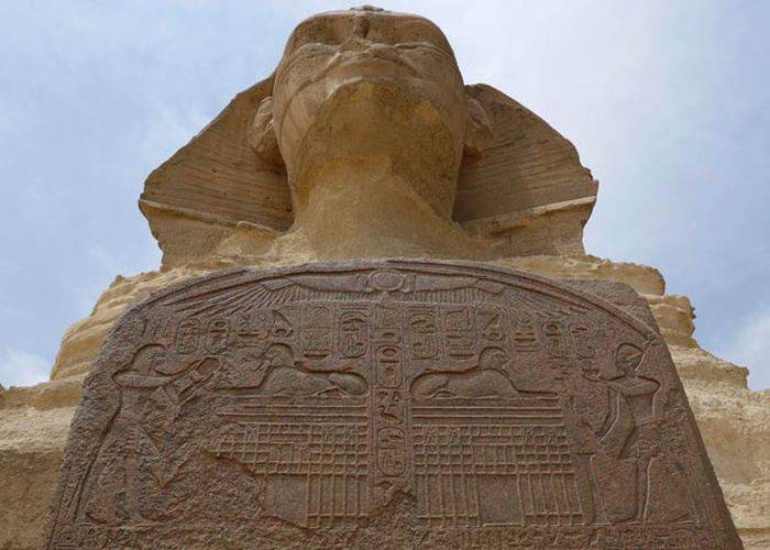 Sfinxul din Egipt   Tablita