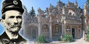 Ferdinand Cheval, poștașul care și a petrecut 33 de ani construind un palat cu pietre adunate de pe drum   Incredibilia.ro