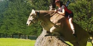 VIDEO Nu și a permis un cal de curse, dar a improvizat: călărește vaca familiei   Incredibilia.ro